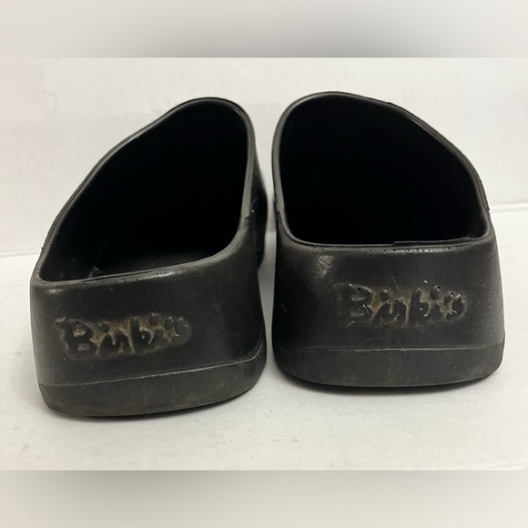 BIRKENSTOCK SUPER BIRKI PU CLOGS SLIP ON PROFESIONAL WORK BLACK COLOR - Picture 6 of 8